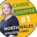 Carrie Harper - Rhestr Gogledd Cymru #1 for north Wales List - @100076958071056 Instagram Profile Photo