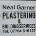 Neal Garner Plastering and Building Services - @100083326149583 Instagram Profile Photo