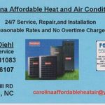Carolina Affordable Heat-Air - @carolinaheatair Instagram Profile Photo
