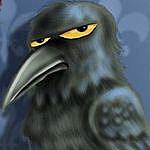 Charles Raven - @charles_the_grumpy_raven Instagram Profile Photo