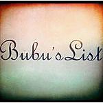 Bubu s List - @bubuslist Instagram Profile Photo