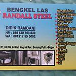 Bengkel Las Randall Steel - @randallsteel_ Instagram Profile Photo