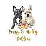 Artist teddy,custom soft toys - @peggymollyteddies Instagram Profile Photo