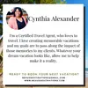 Cynthia Alexander - @nexusdestinations Tiktok Profile Photo