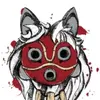 White-Wolf Mask - @whitewolfmononoke Tiktok Profile Photo
